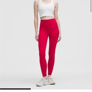 High rise Lululemon leggings with pockets